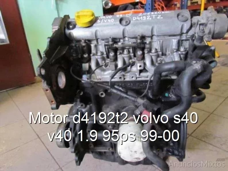Motor d4192t2 volvo s40 v40 1.9 95ps 99-00 - Foto 1