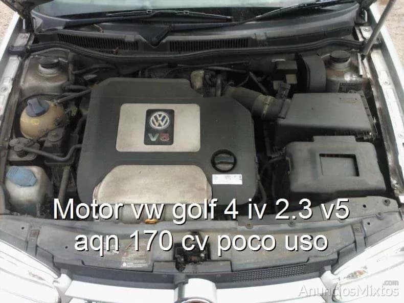 Motor vw golf 4 iv 2.3 v5 aqn 170 cv poco uso - Foto 1