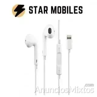 AURICULARES IPHONE LIGHTNING MANOS LIBRES 8 PIN - Foto 1