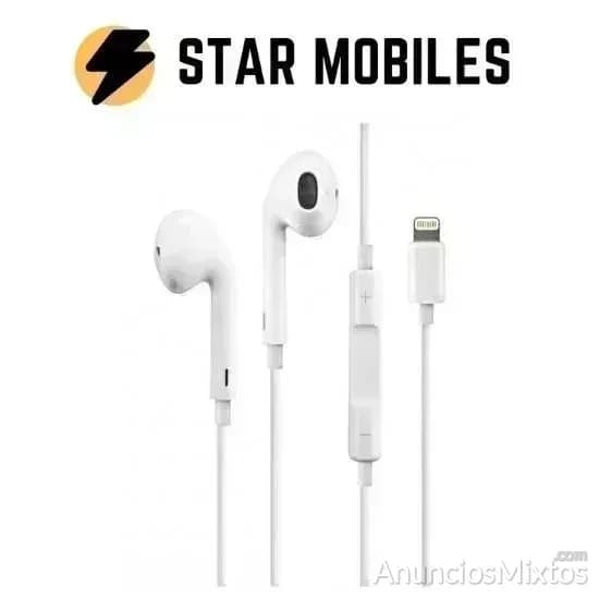 AURICULARES IPHONE LIGHTNING MANOS LIBRES 8 PIN - Foto 2