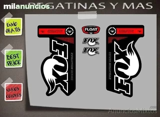 Pegatinas fox float evolution btt bike - Foto 1