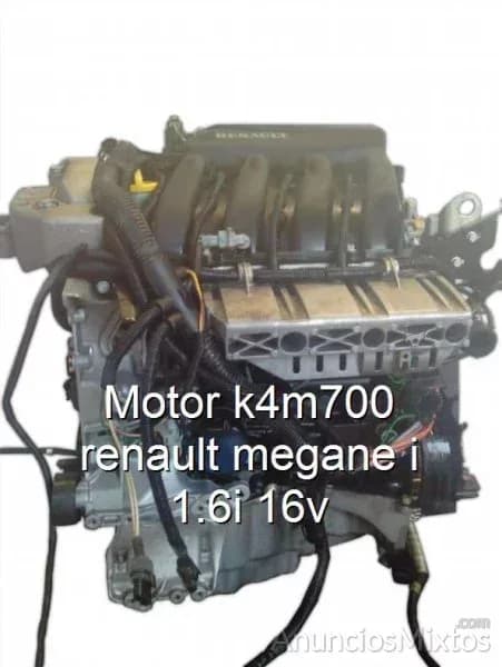 Motor k4m700 renault megane i 1.6i 16v - Foto 1
