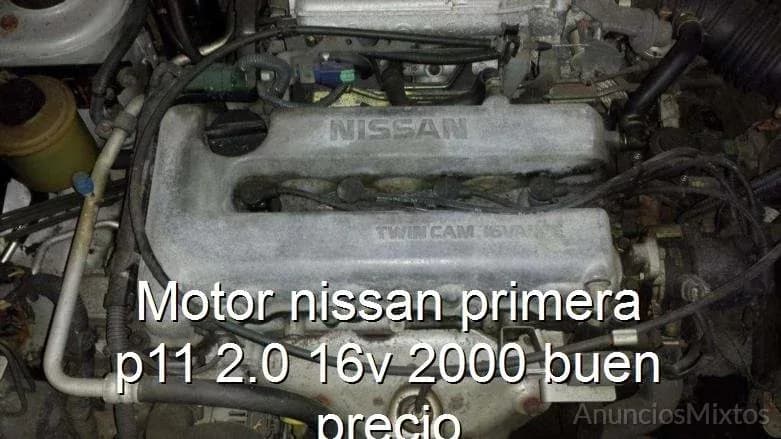 Motor nissan primera p11 2.0 16v 2000 buen precio - Foto 1