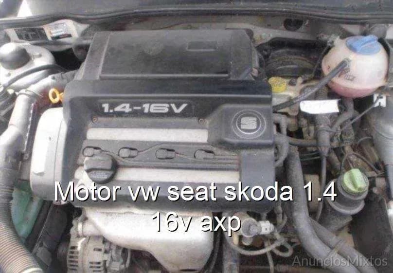 Motor vw seat skoda 1.4 16v axp - Foto 1