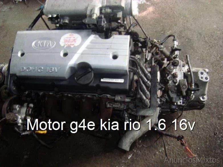 Motor g4e kia rio 1.6 16v - Foto 1