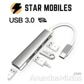 Hub Extensor Tipo C con 4 puertos USB 3.0 - Foto 2
