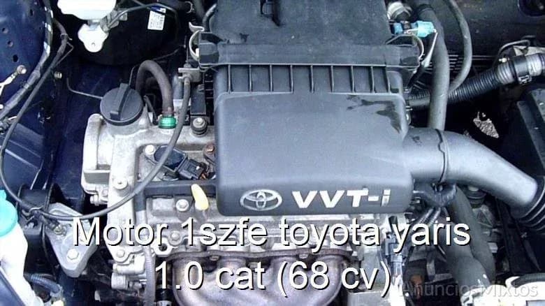 Motor 1szfe toyota yaris 1.0 cat (68 cv) - Foto 1