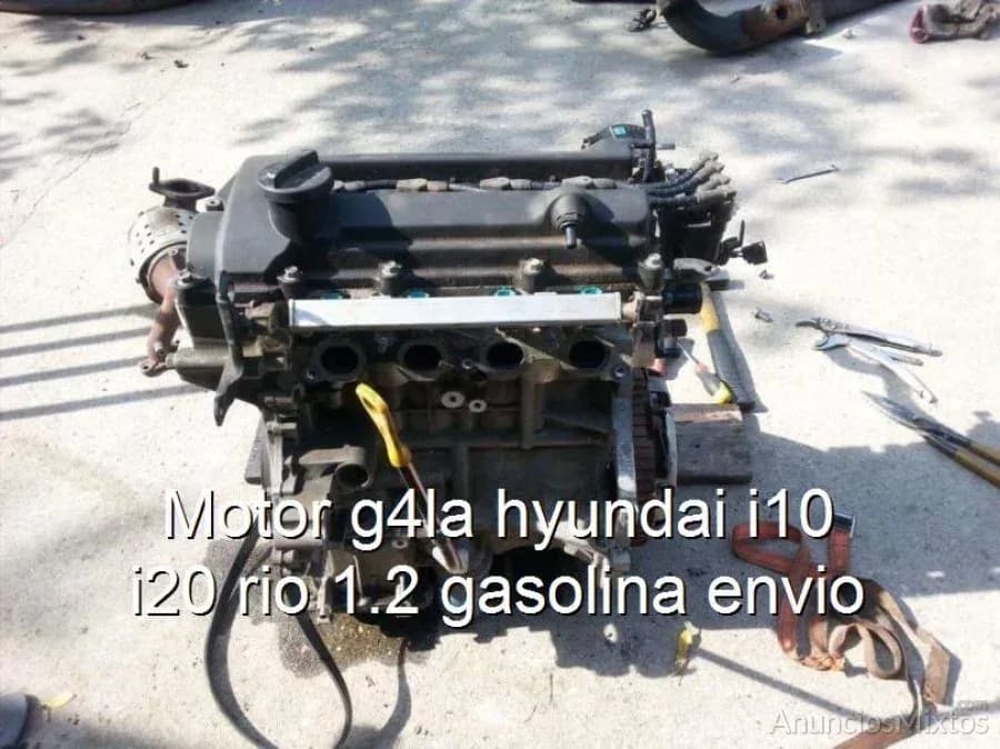 Motor g4la hyundai i10 i20 rio 1.2 gasolina envio - Foto 1