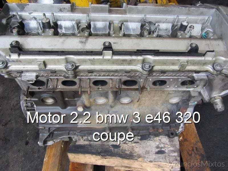 Motor 2.2 bmw 3 e46 320 coupe - Foto 1