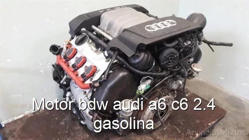 Motor bdw audi a6 c6 2.4 gasolina - Foto 1