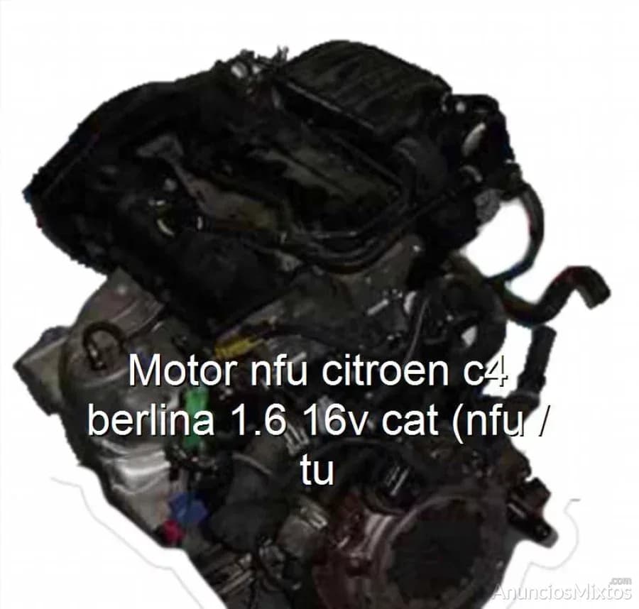 Motor nfu citroen c4 berlina 1.6 16v cat (nfu / tu - Foto 1