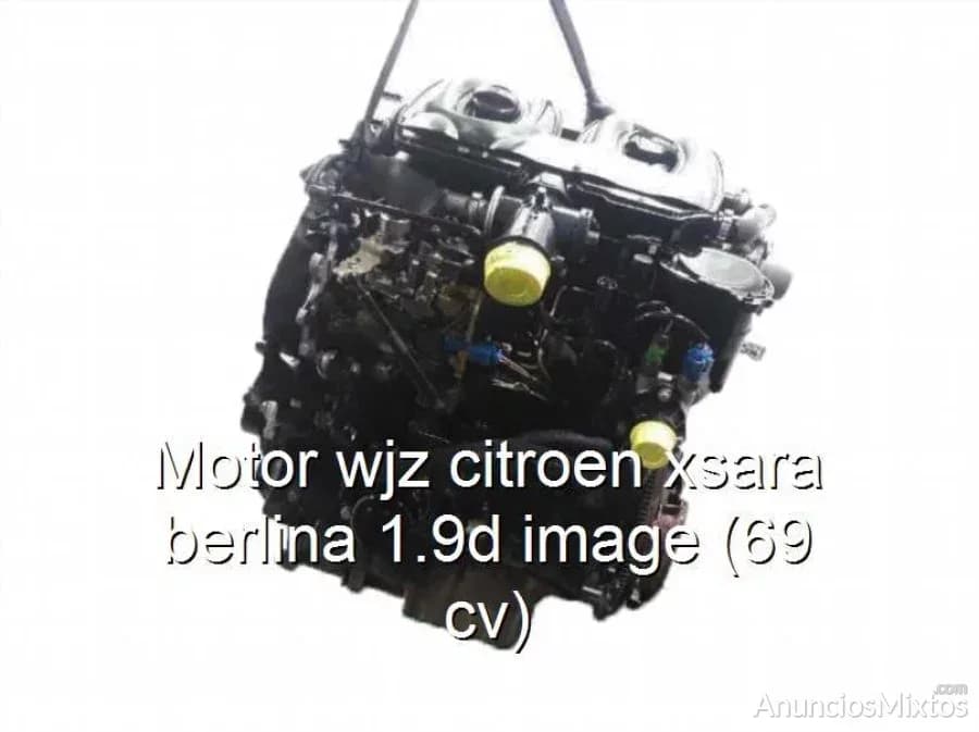 Motor wjz citroen xsara berlina 1.9d image (69 cv) - Foto 1