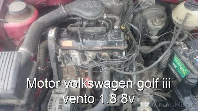 Motor volkswagen golf iii vento 1.8 8v - Foto 1