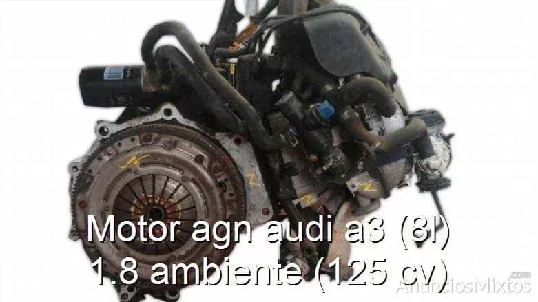 Motor agn audi a3 (8l) 1.8 ambiente (125 cv) - Foto 1