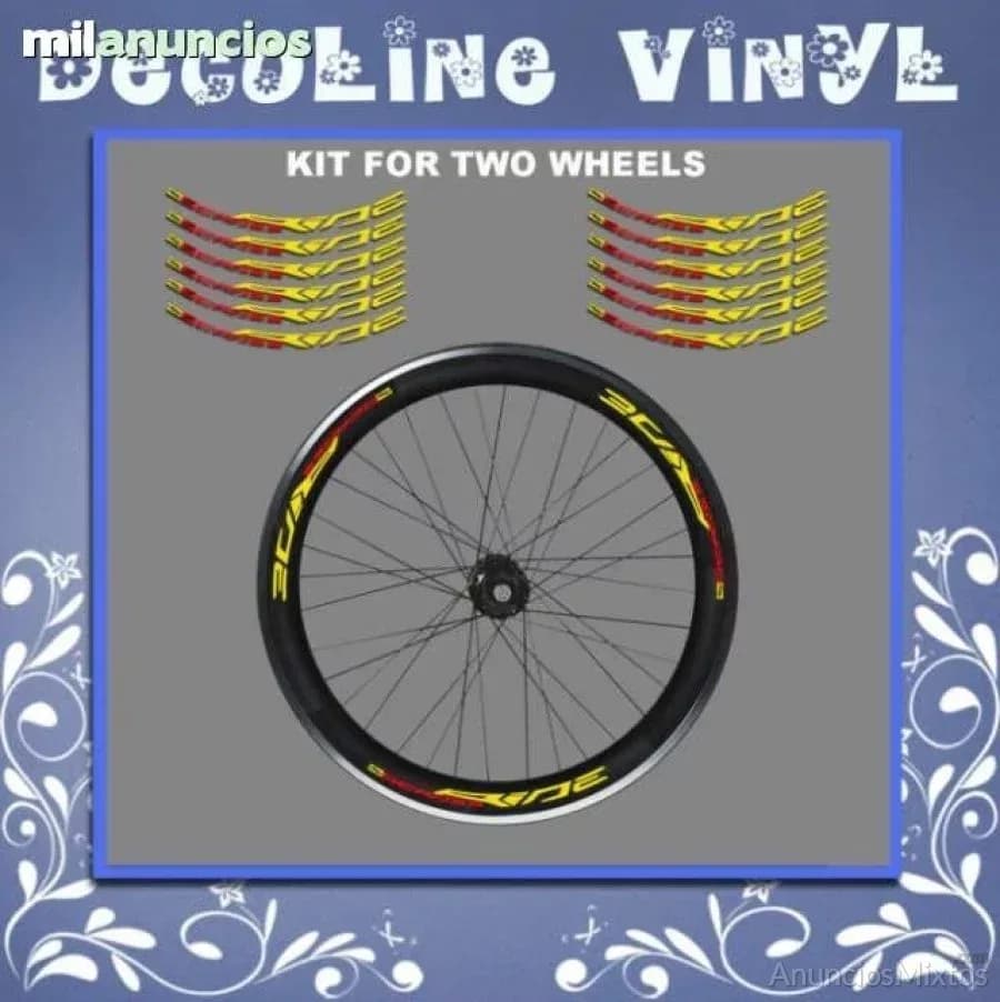 Kit vinilo llantas mavic ride ref: dp540 - Foto 1