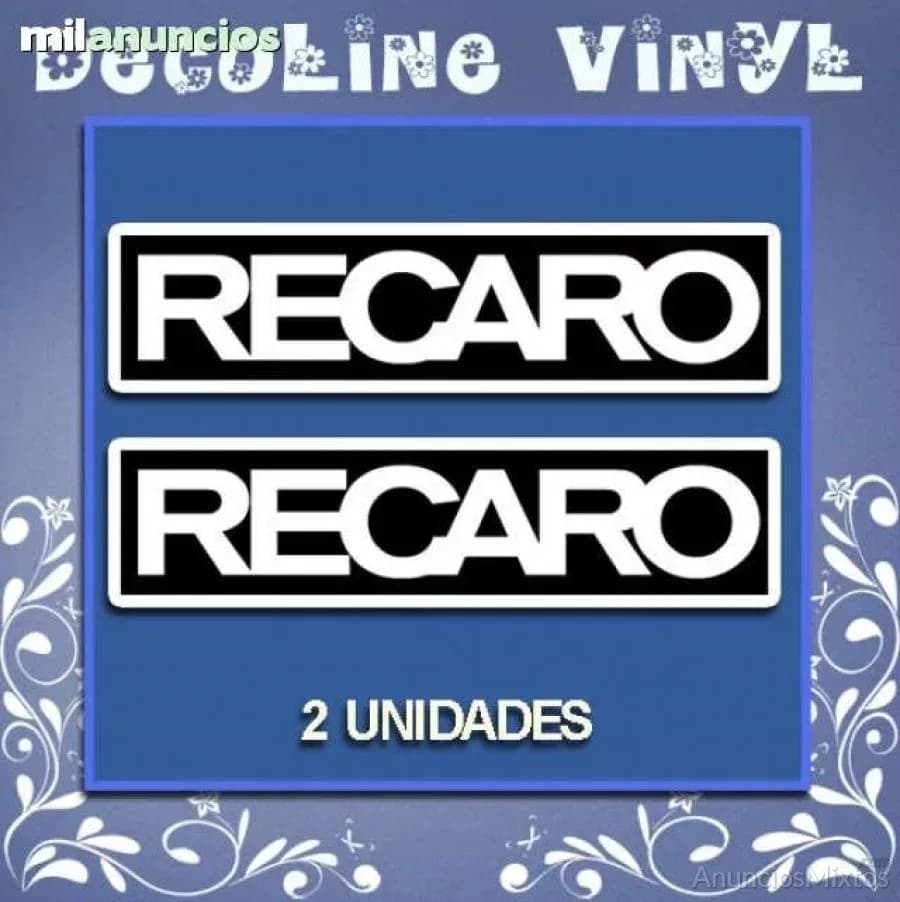 Pegatinas recaro 2 ref: dp698 - Foto 1