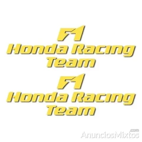 Pegatinas homda f1 racing team rv54 - Foto 2