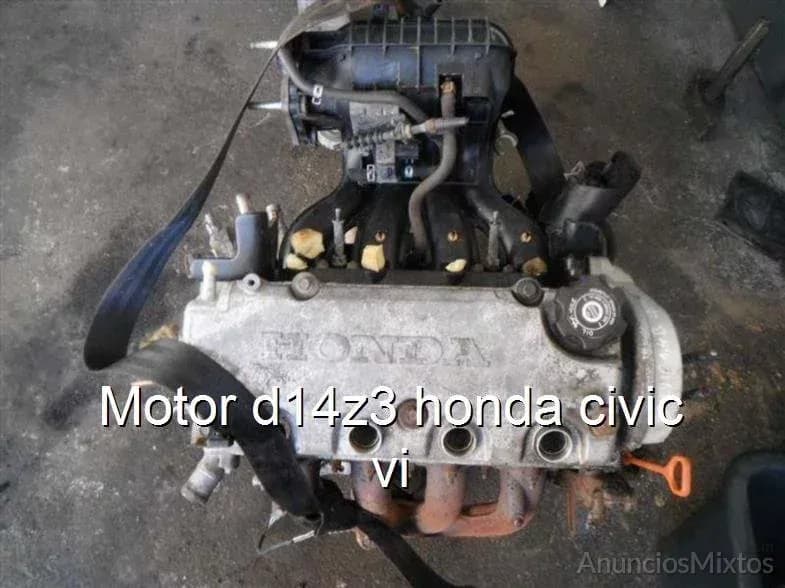 Motor d14z3 honda civic vi - Foto 1