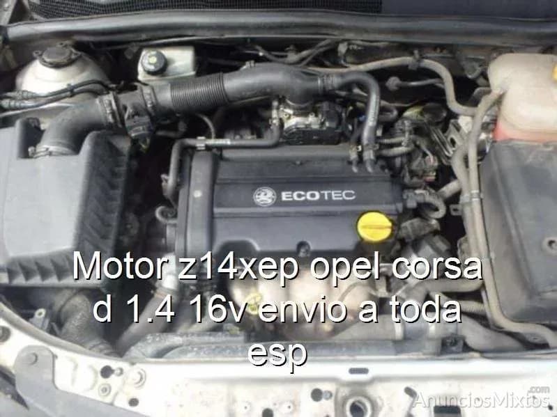 Motor z14xep opel corsa d 1.4 16v envio a toda esp - Foto 1