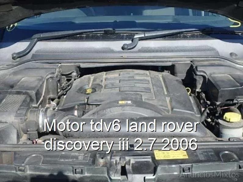 Motor tdv6 land rover discovery iii 2.7 2006 - Foto 1