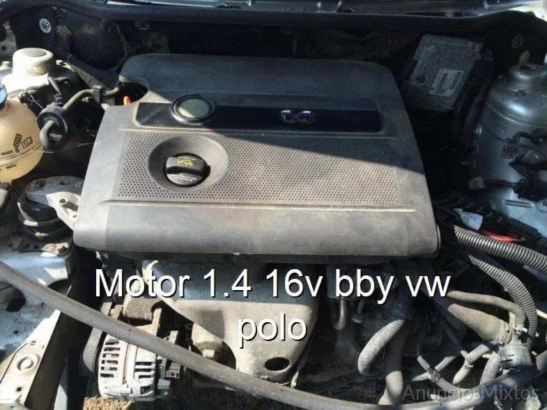 Motor 1.4 16v bby vw polo - Foto 1