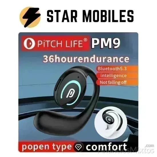 Auricular inalámbrico Bluetooth PM9 oseo - Foto 2