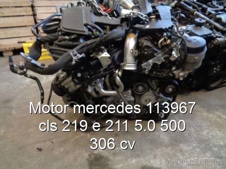 Motor mercedes 113967 cls 219 e 211 5.0 500 306 cv - Foto 1