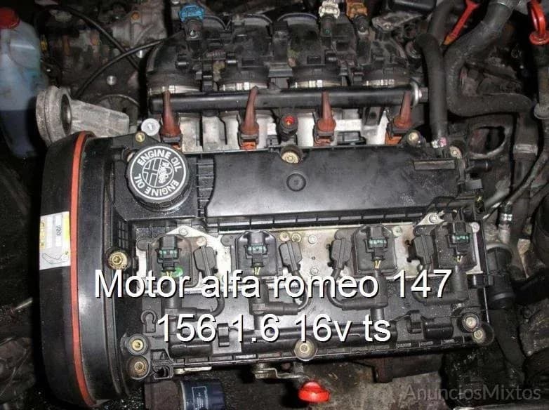 Motor alfa romeo 147 156 1.6 16v ts - Foto 1