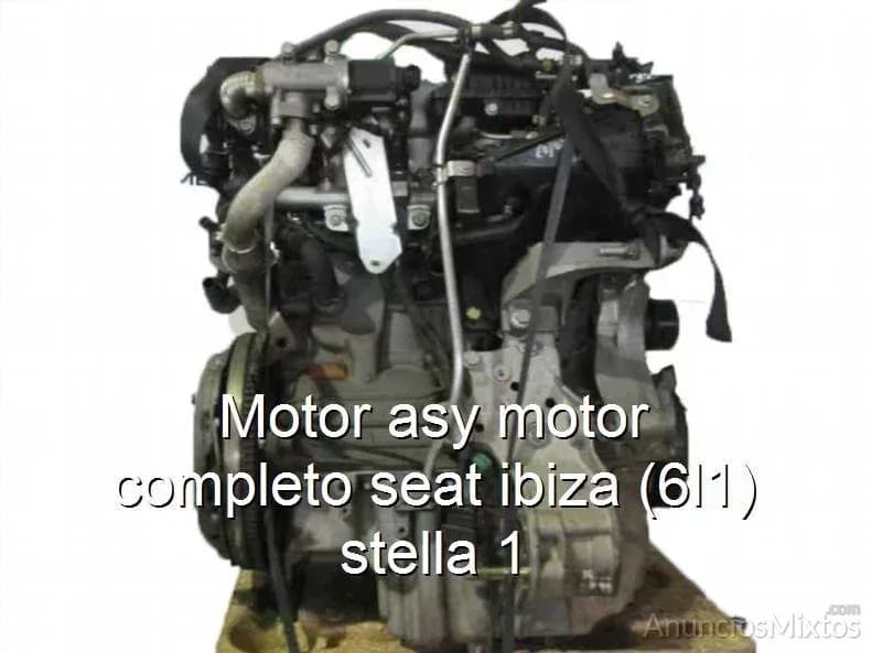 Motor asy motor completo seat ibiza (6l1) stella 1 - Foto 1