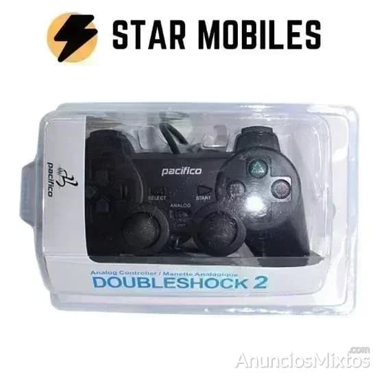 MANDO PS2 DOUBLESHOCK COMPATIBLE CON CABLE - Foto 2
