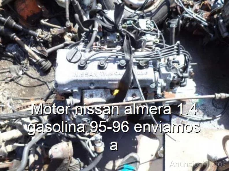 Motor nissan almera 1.4 gasolina 95-96 enviamos a - Foto 1