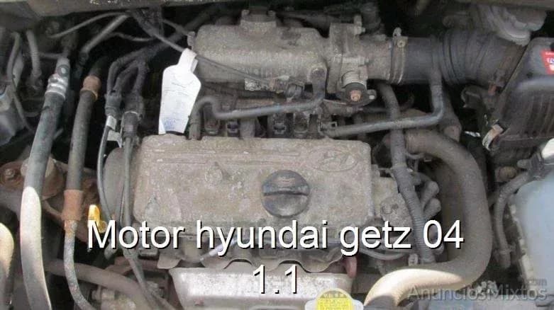 Motor hyundai getz 04 1.1 - Foto 1
