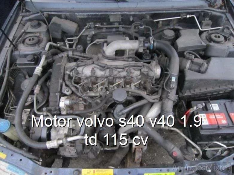 Motor volvo s40 v40 1.9 td 115 cv - Foto 1
