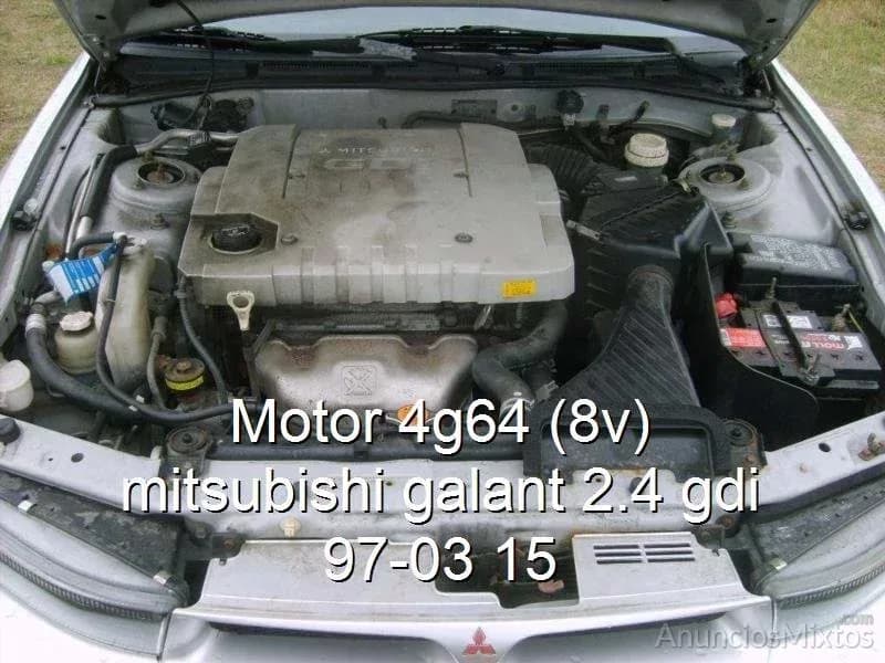 Motor 4g64 (8v) mitsubishi galant 2.4 gdi 97-03 15 - Foto 1