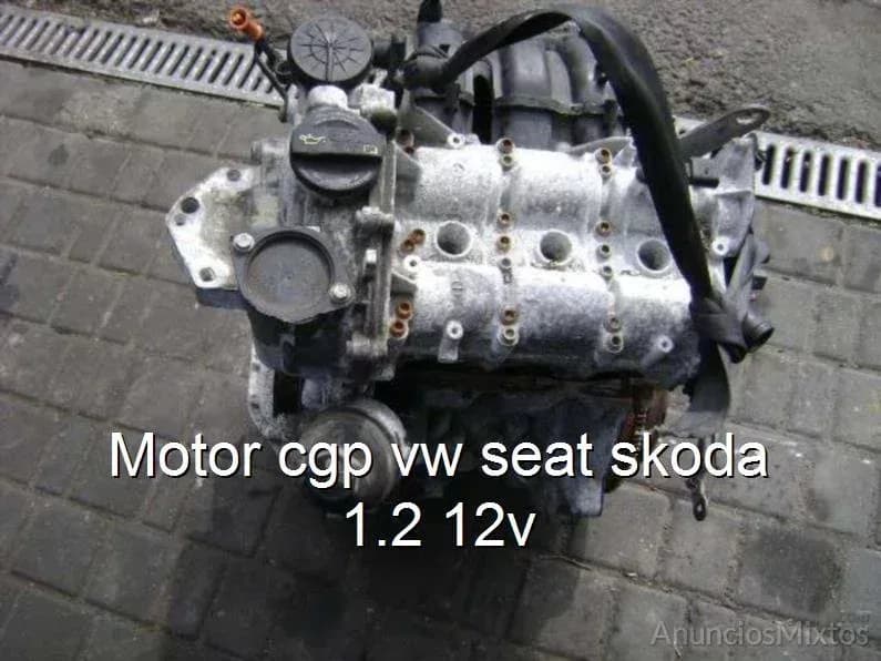 Motor cgp vw seat skoda 1.2 12v - Foto 1