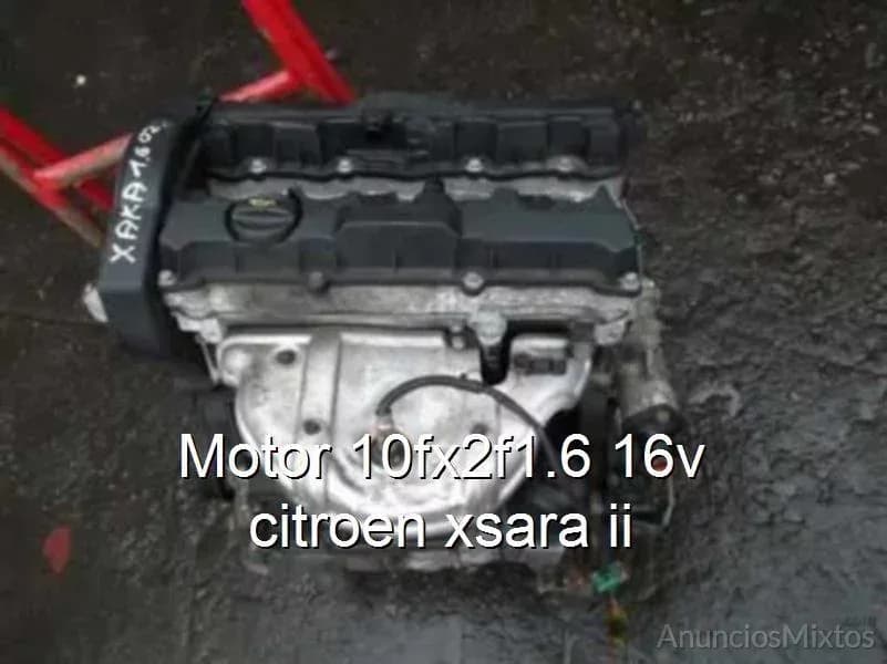Motor 10fx2f1.6 16v citroen xsara ii - Foto 1