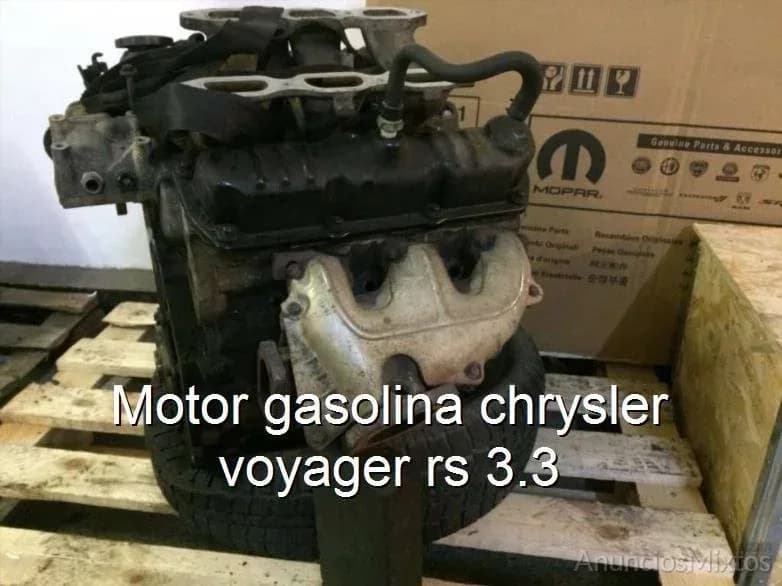 Motor gasolina chrysler voyager rs 3.3 - Foto 1