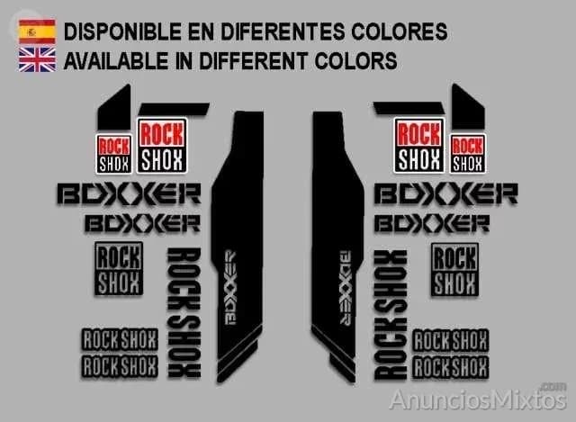 Pegatinas rock shox boxxer ref: f174 mtb - Foto 3