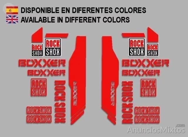 Pegatinas rock shox boxxer ref: f174 mtb - Foto 6