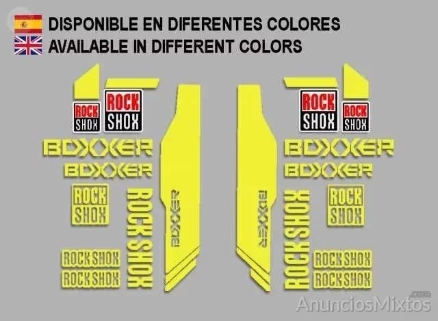 Pegatinas rock shox boxxer ref: f174 mtb - Foto 8