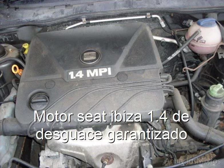 Motor seat ibiza 1.4 de desguace garantizado - Foto 1
