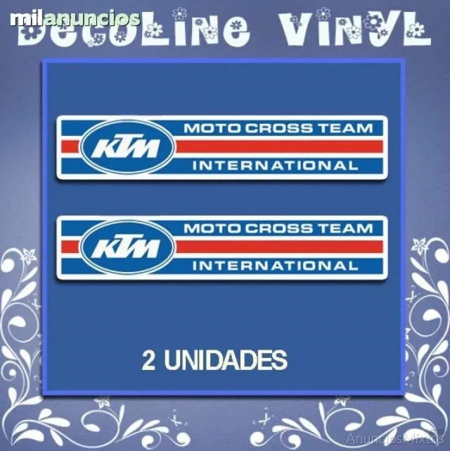 Pegatinas ktm moto cross team ref: dp276 - Foto 1