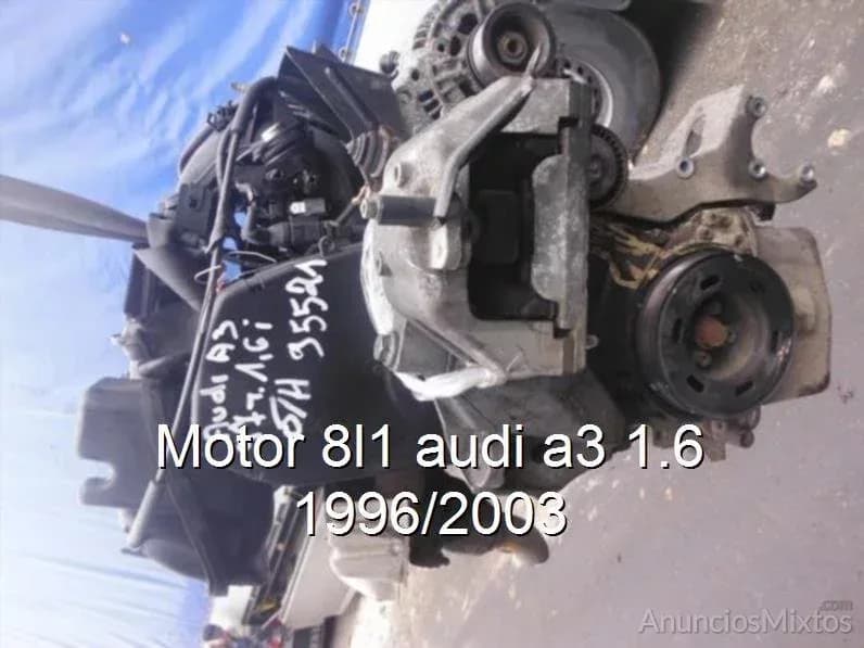 Motor 8l1 audi a3 1.6 1996/2003 - Foto 1