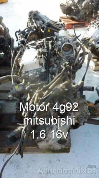 Motor 4g92 mitsubishi 1.6 16v - Foto 1