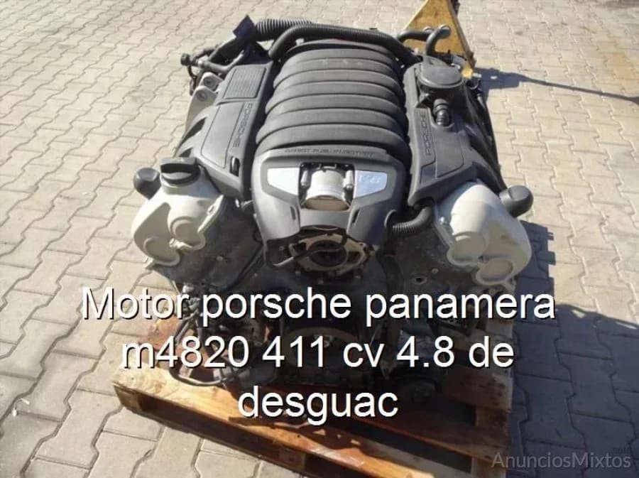 Motor porsche panamera m4820 411 cv 4.8 de desguac - Foto 1