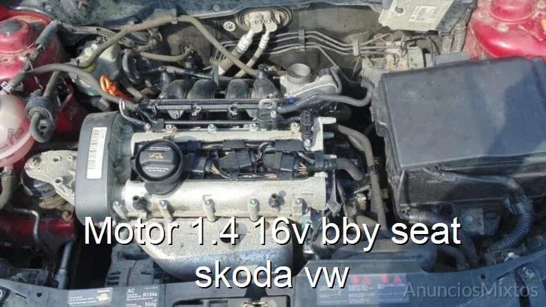 Motor 1.4 16v bby seat skoda vw - Foto 1