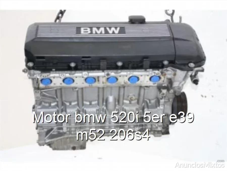 Motor bmw 520i 5er e39 m52 206s4 - Foto 1