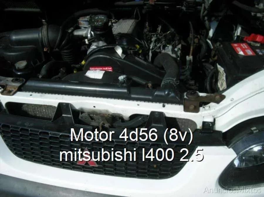 Motor 4d56 (8v) mitsubishi l400 2.5 - Foto 1