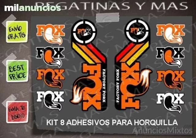 Pegatinas fox forx 2015 heritage btt - Foto 1