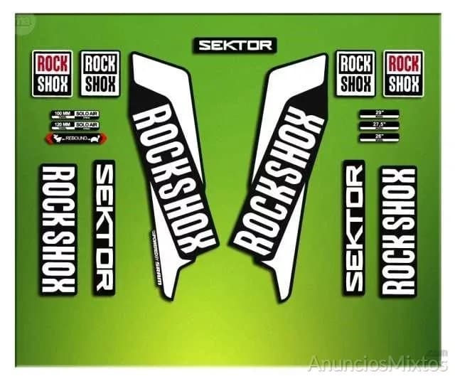 Pegatina rock shox sektor 2016 elx44 - Foto 6